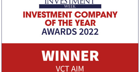 Investment Week 2022: Amati AIM VCT Winner of VCT AIM Quoted Category